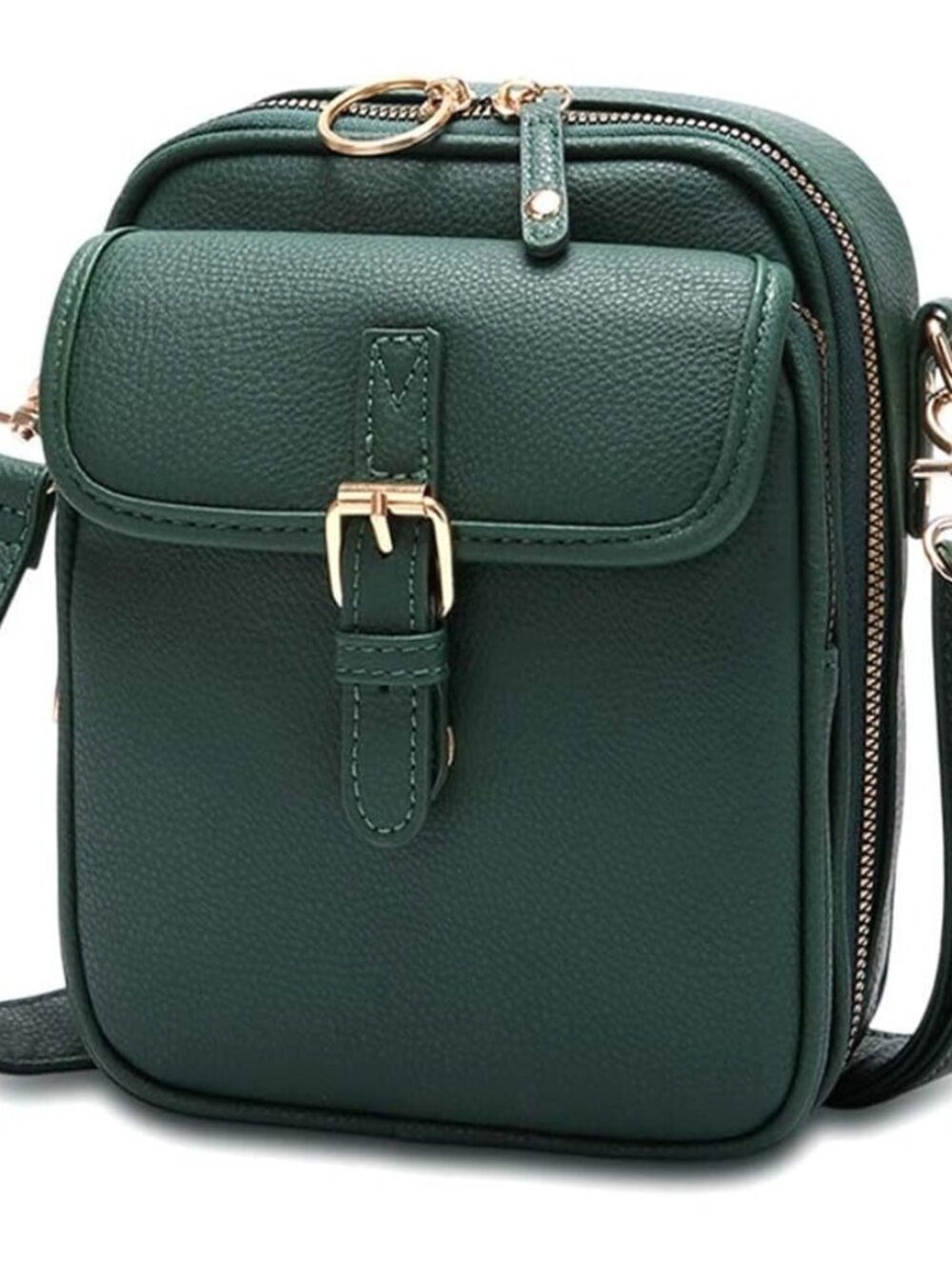 Crossbody Leather Bag for Women Multi-Slot Multifunctional Large Capacity Bags A